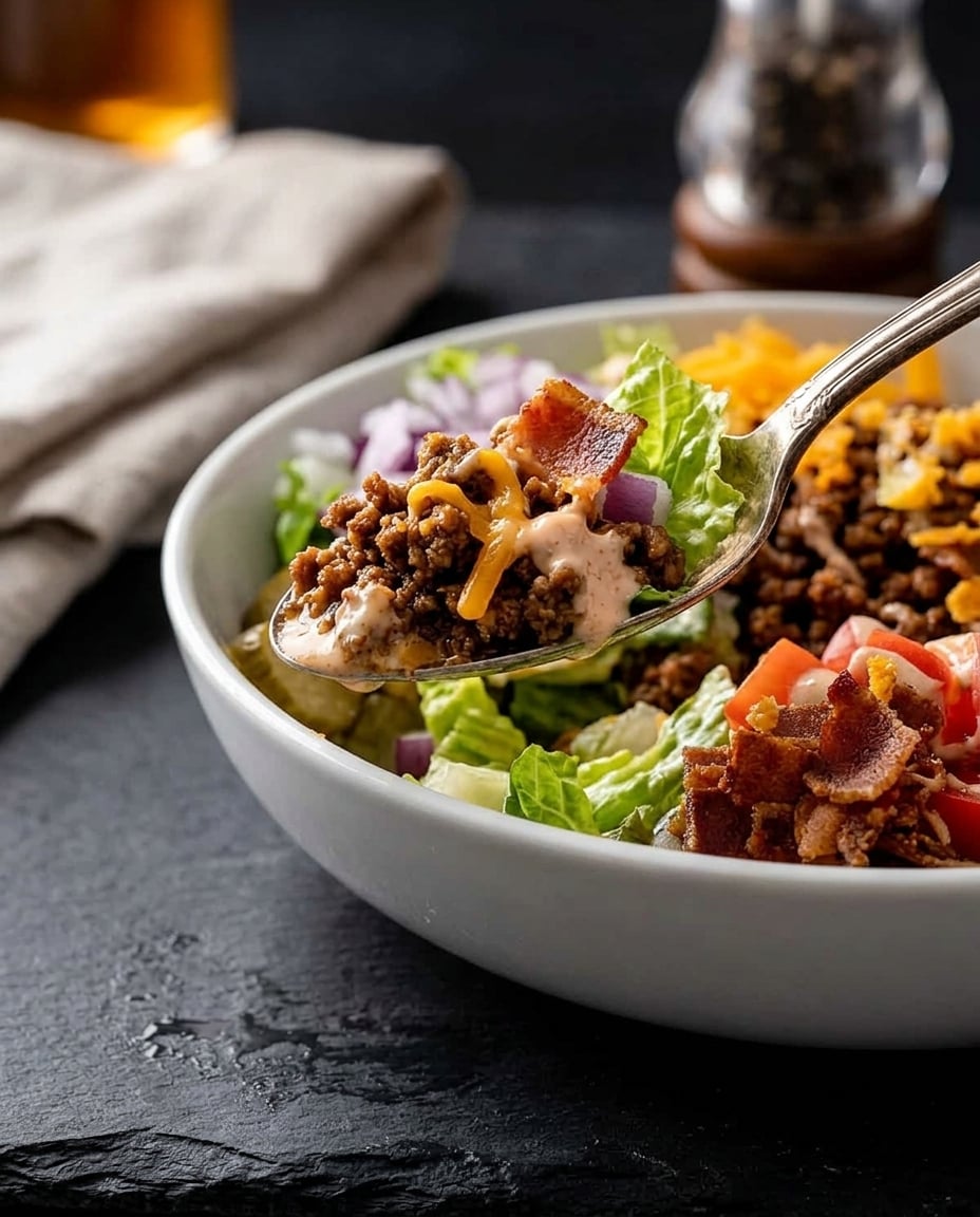 Cheeseburger Bowl Meal Prep Sunday Guide close-up