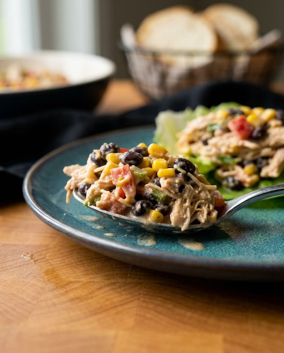 Chicken Taco Salad Meal Prep That Actually Holds Up close-up