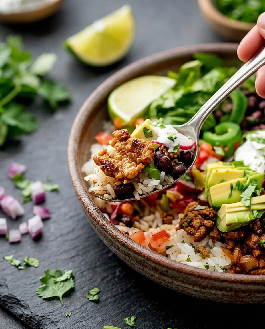 Ground Turkey Burrito Bowls That Last All Week ready to eat