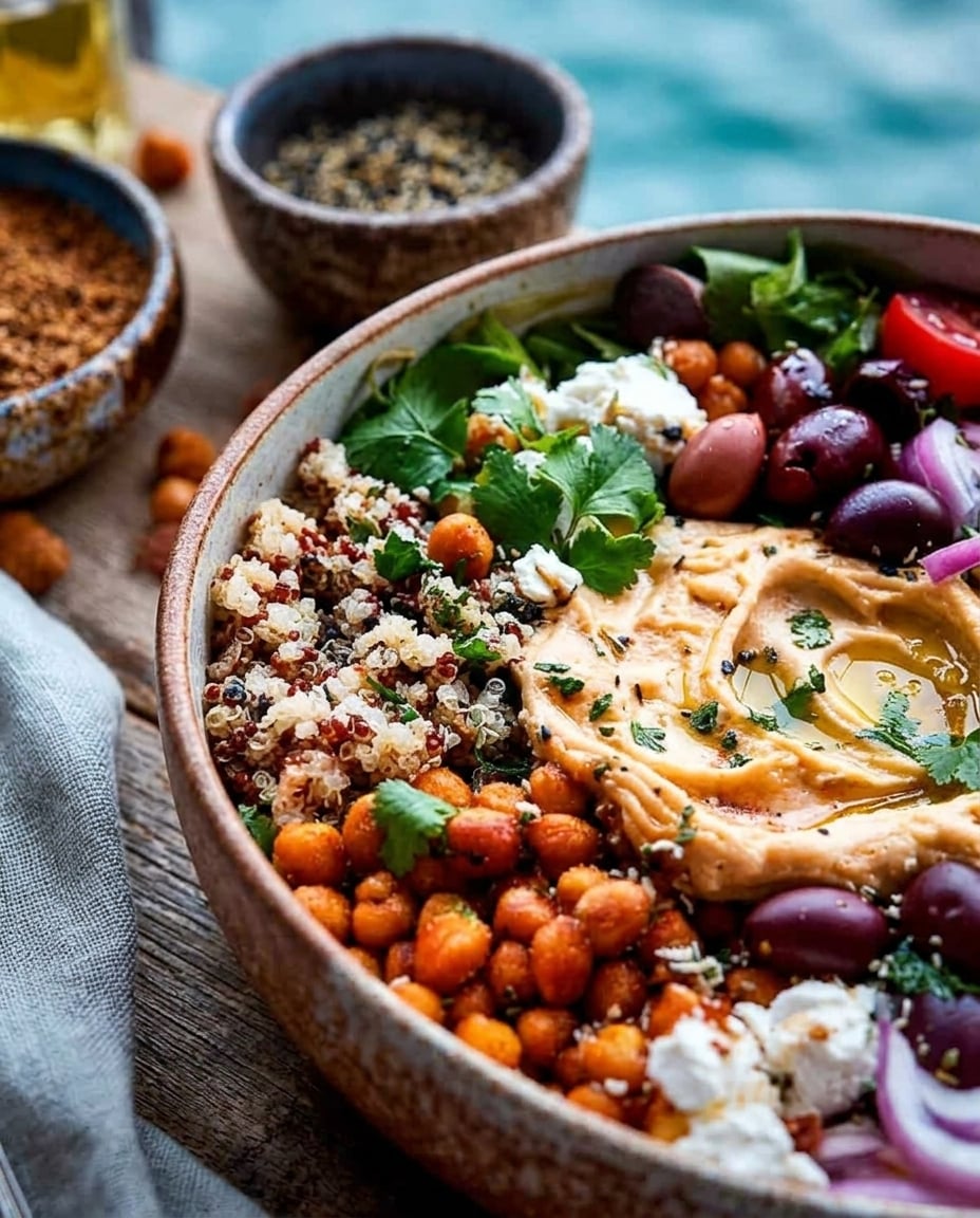 Mediterranean Bowl Meal Prep in 30 Minutes ready to eat