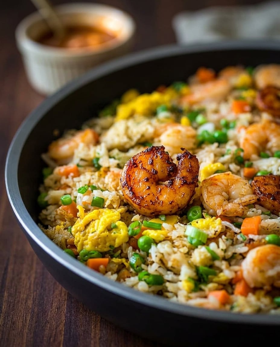 Shrimp Fried Rice Meal Prep (5 Days Fresh) close-up