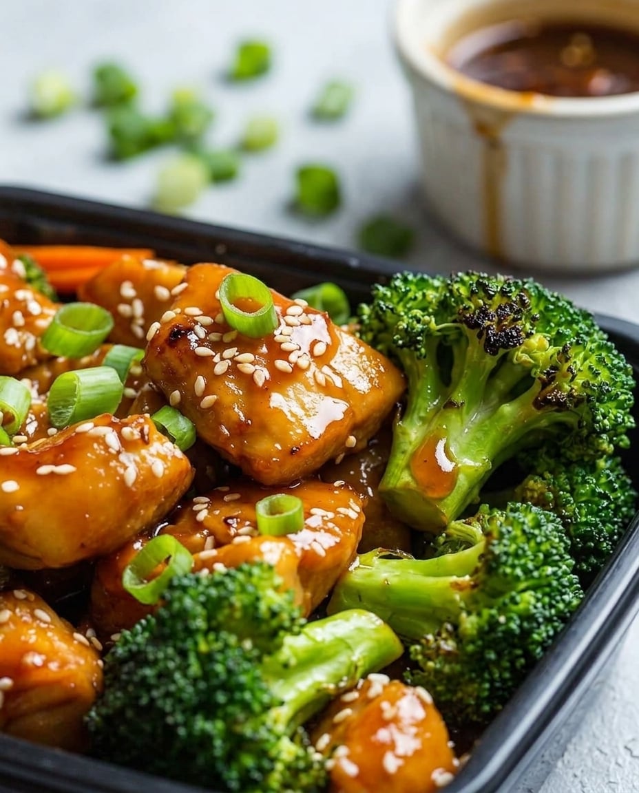 Teriyaki Chicken and Broccoli Meal Prep (5 Days) ready to eat