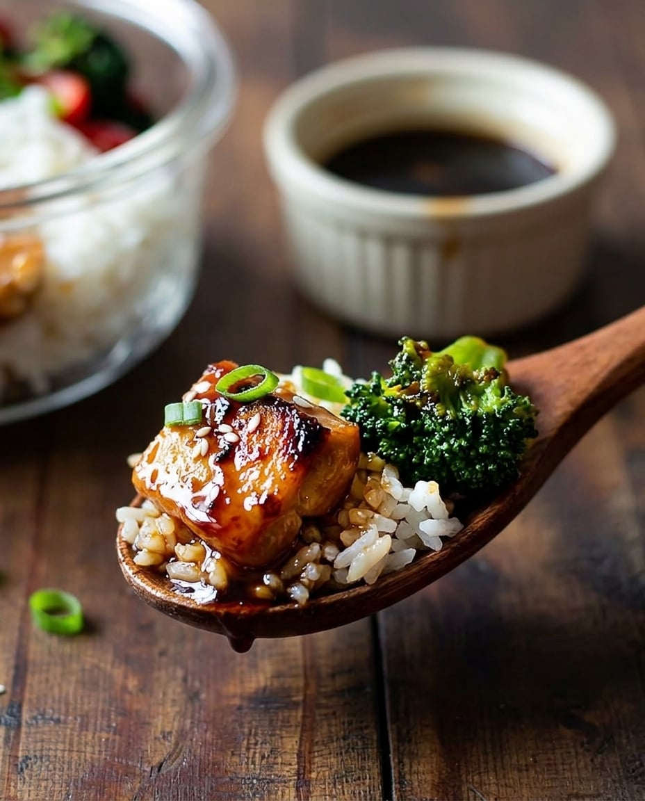 Teriyaki Chicken Meal Prep That Lasts close-up