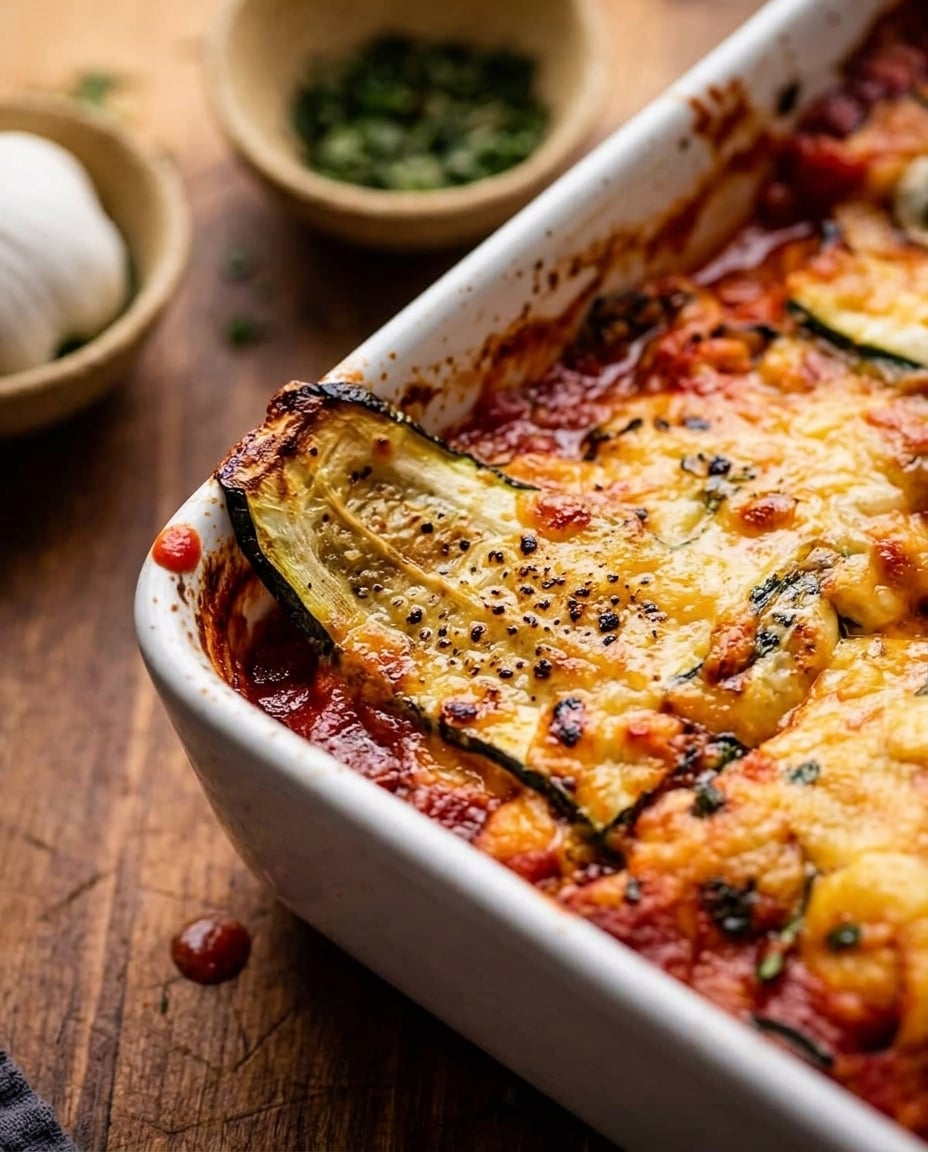 Zucchini Lasagna Meal Prep That Actually Holds ready to eat