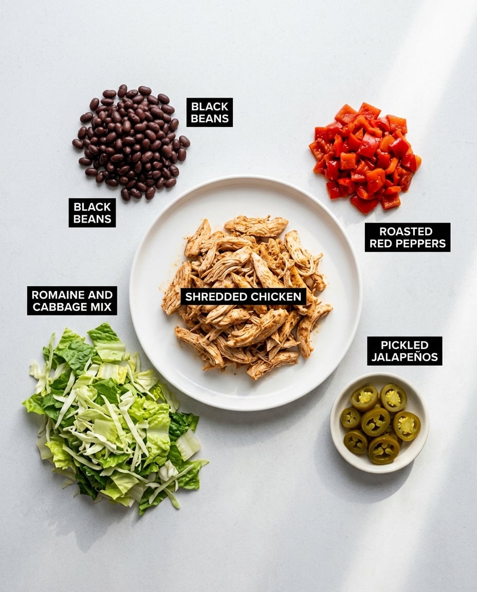What you need for Chicken Taco Salad Meal Prep That Actually Holds Up