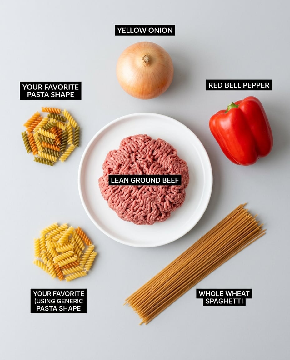 What you need for Meal Prep Spaghetti That Actually Reheats Well