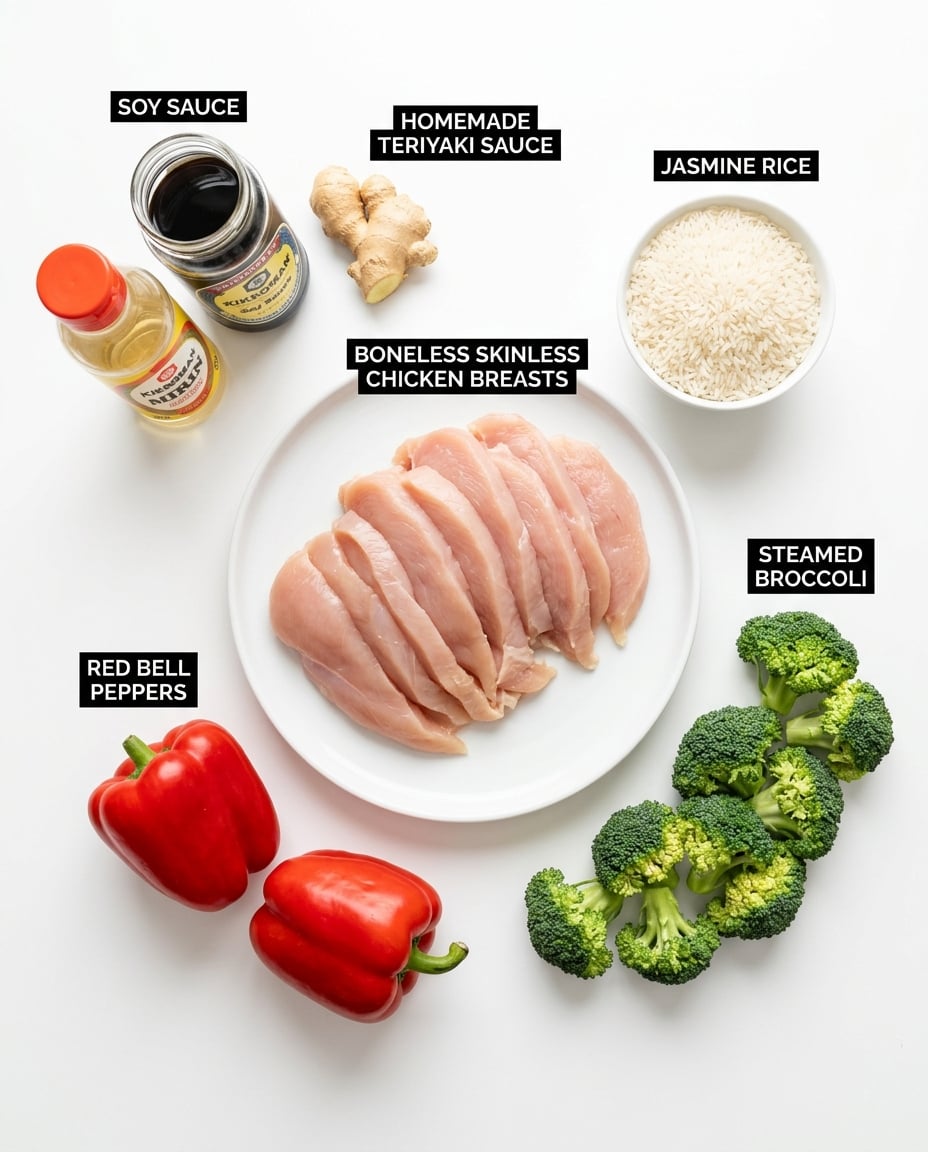 Teriyaki Chicken Meal Prep That Lasts recipe ingredients