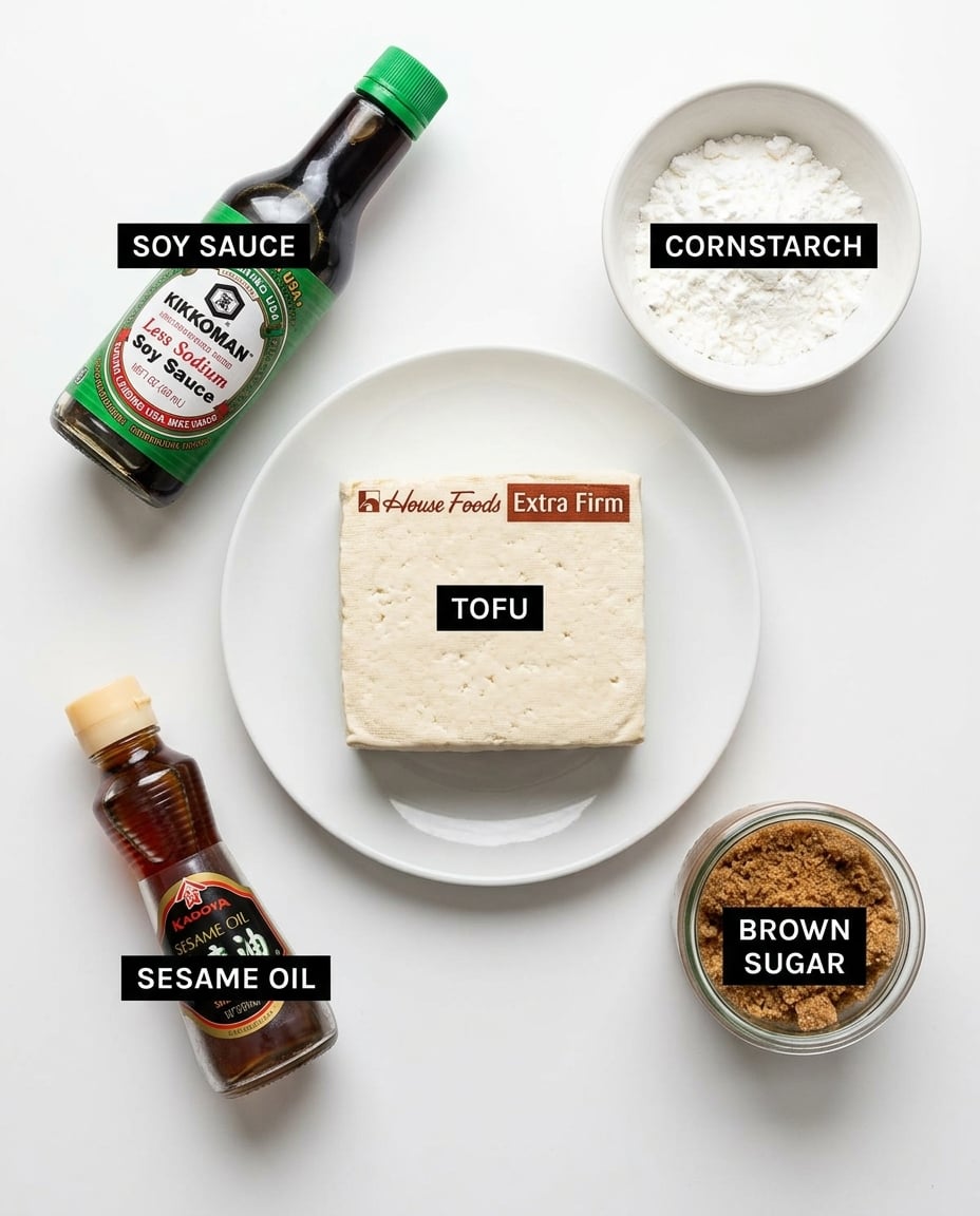 Teriyaki Tofu Meal Prep: Crispy All Week ingredients